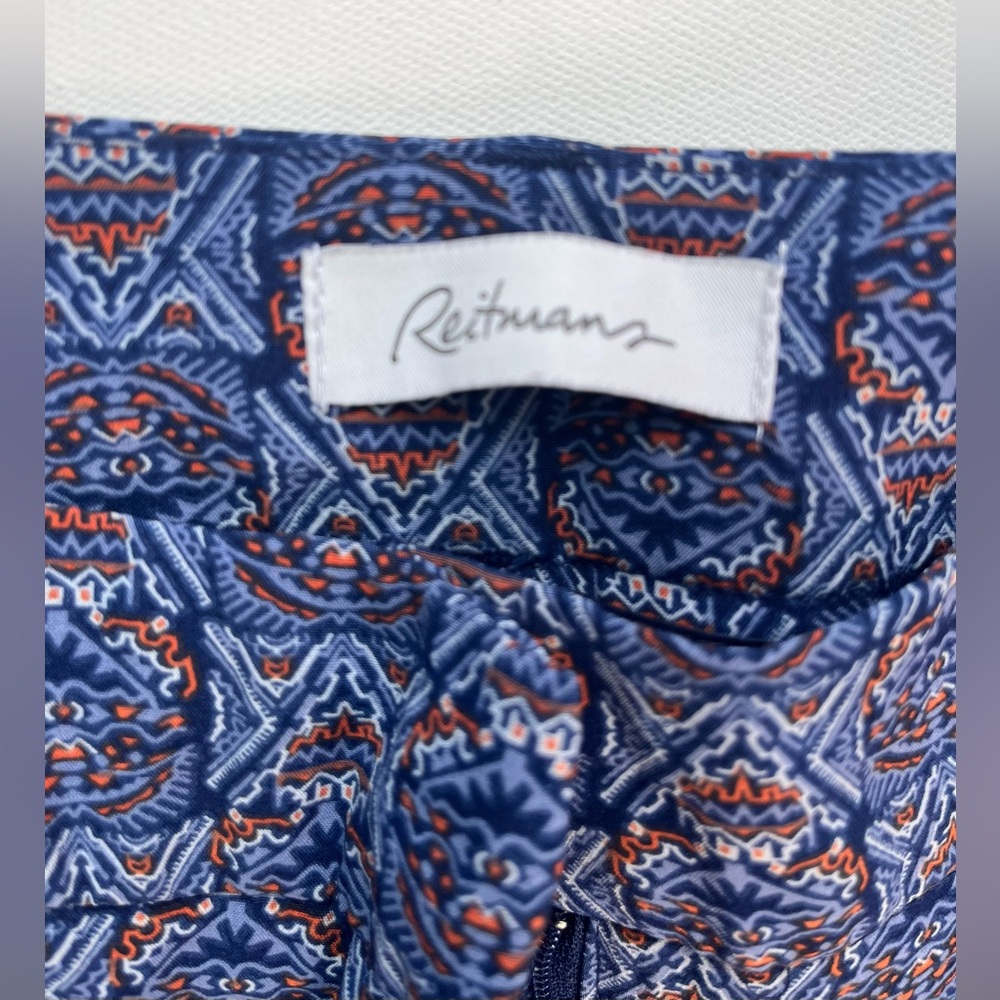 Reitmans Blue Boho Wide Leg Palazzo Pants [000000] - Picture 3 of 5